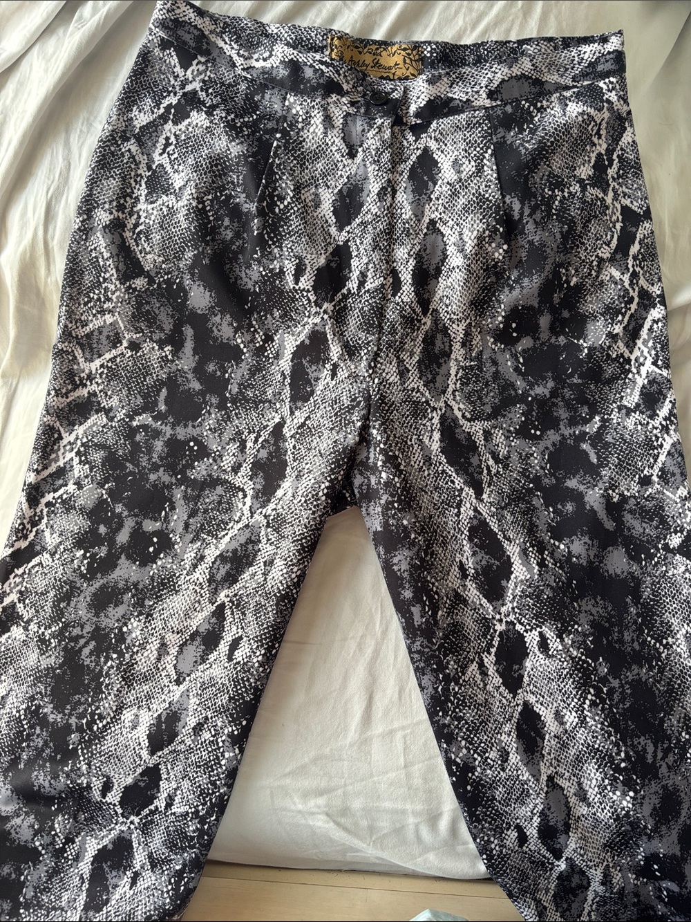 Snake Print Capris